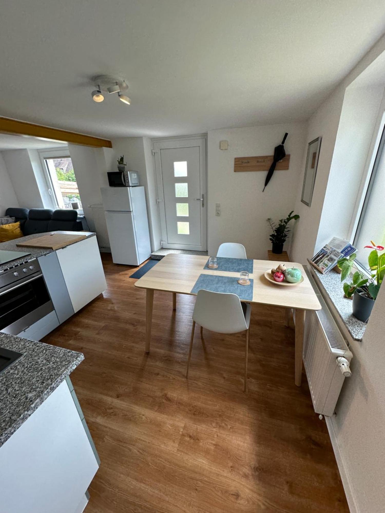 אוקסנפורט Ferienwohnung Um'S Eck מראה חיצוני תמונה